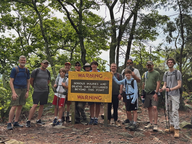 2025 Kings Mountain Men's Hike Photo