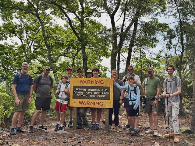 2025 Kings Mountain Men's Hike Photo