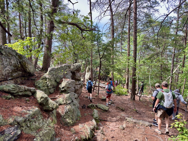 2025 Kings Mountain Men's Hike Photo