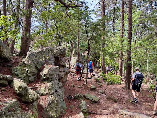 2025 Kings Mountain Men's Hike Photo