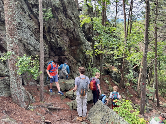 2025 Kings Mountain Men's Hike Photo